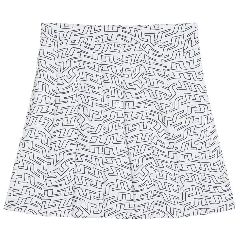 Obrázok ku produktu Dámska sukňa J.Lindeberg Golf Adina Print biela/potlač monogram
