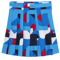 Obrázok ku produktu Dámska sukňa J.Lindeberg Golf Adina Print modrá/potlač veľké logo