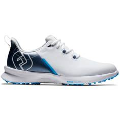 Obrázok ku produktu Pánske golfové topánky Footjoy Fuel Sport biele/modré, rozšírený strih