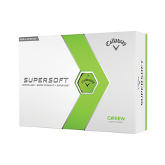 Obrázok ku produktu Golfové loptičky Callaway Supersoft Matte Green 23, matné zelené