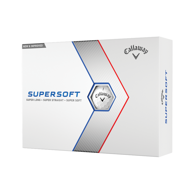 Obrázok ku produktu Golfové loptičky Callaway Supersoft White 23, 3-balenie, biele