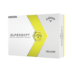 Obrázok ku produktu Golfové loptičky Callaway Supersoft Yellow 23,  3-balenie, žlté