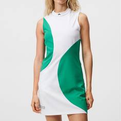 Obrázok ku produktu Dámske šaty J.Lindeberg Golf Alwa biele/zelená grafika
