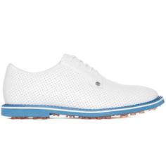 Obrázok ku produktu Pánske golfové topánky G/FORE Perforated Gallivanter biele, modrá podrážka