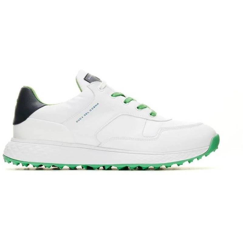 Obrázok ku produktu Pánske golfové topánky Duca Del Cosma Pagani bielo-modro-zelené