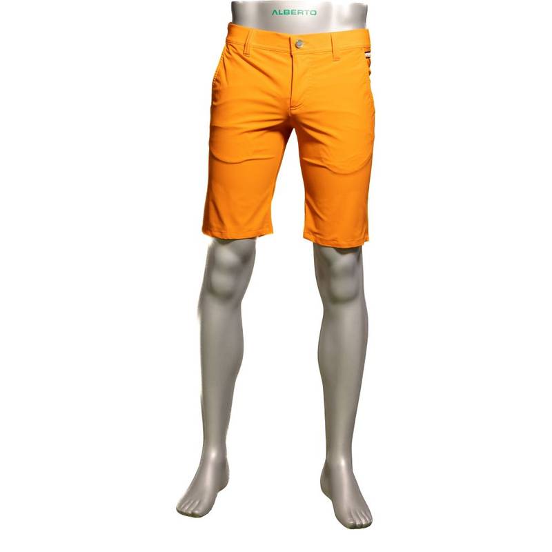 Obrázok ku produktu Pánské golfové šortky Alberto EARNIE-B5 z nového REVOLUTIONALvodě-rezistentní oranžové