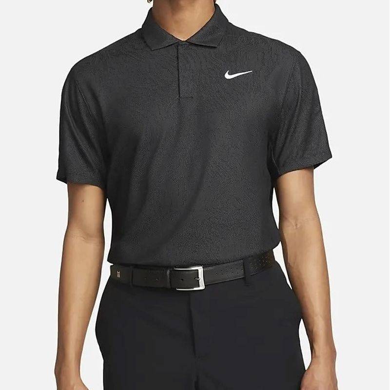 Obrázok ku produktu Pánska polokošeľa Nike Golf TW DFADV JCQD CB tmavo šedá