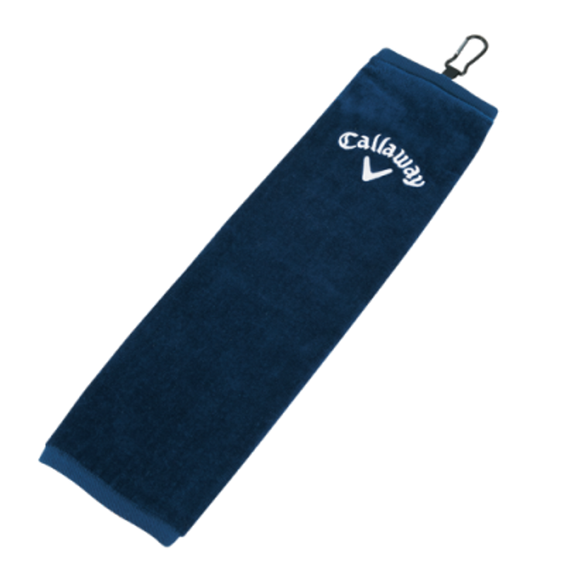 Obrázok ku produktu Golfový 
ručník Callaway Golf Tri-Fold tmavěmodrý