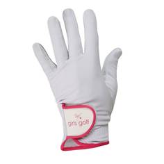 Obrázok ku produktu Dámska golfová rukavica Girls Golf BIRDIE na ľavú ruku (pre praváčku) biela
