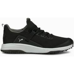 Obrázok ku produktu Juniorské golfové topánky Puma Golf Fusion Evo čierne