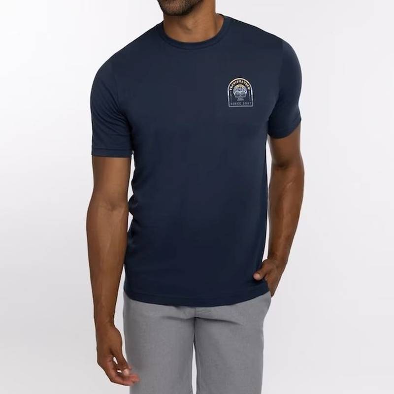 Obrázok ku produktu Pánske golfové tričko TravisMathew FREE DAY modré
