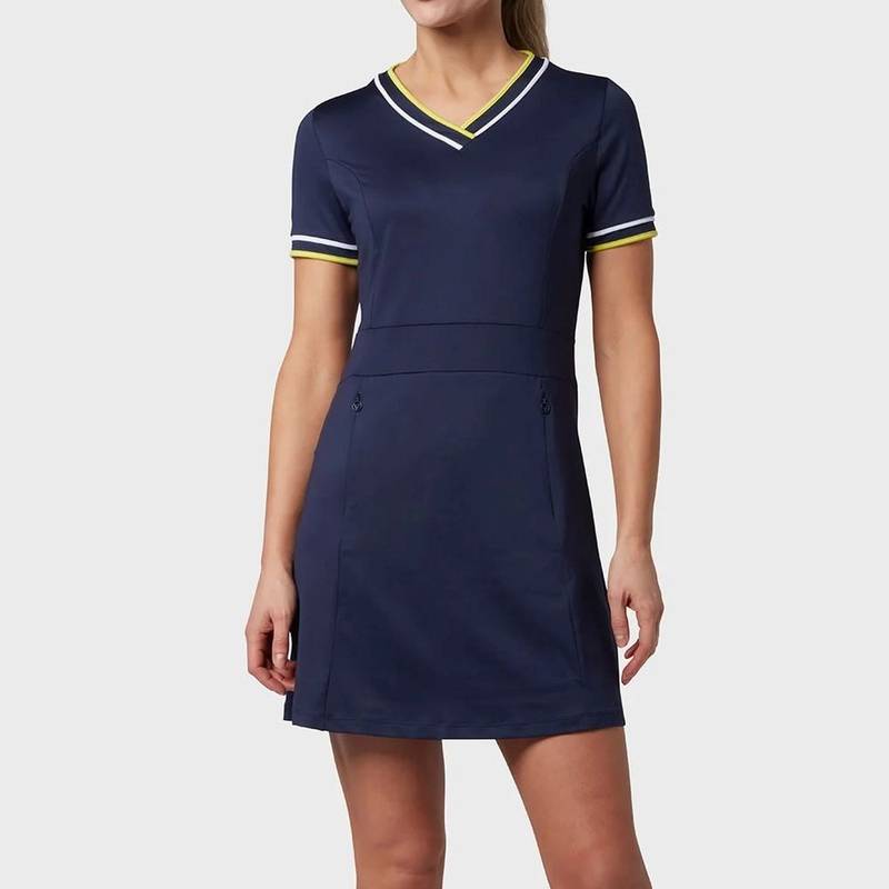 Obrázok ku produktu Women's dress Callaway Golf V-NECK COLORBLOCK blue