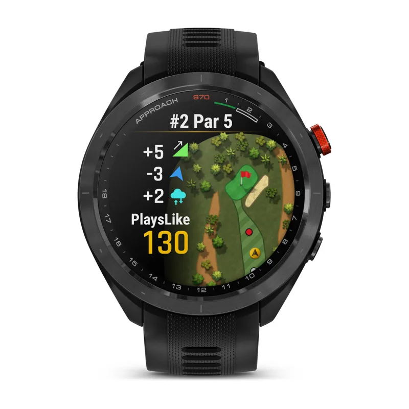 Obrázok ku produktu Športové GPS hodinky Garmin Approach S70 Black 47 mm