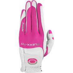 Obrázok ku produktu Dámska golfová rukavica  Zoom Hybrid ľavá/pre pravákov biela-ružová