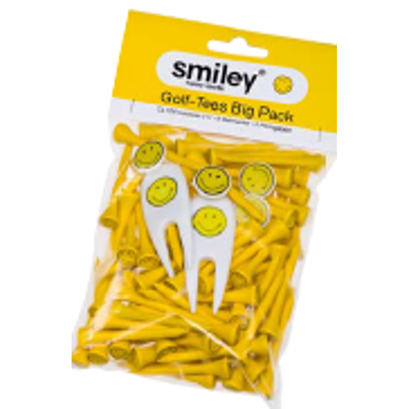 Obrázok ku produktu Dárkové balení tíček "Smiley" žluté