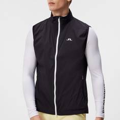 Obrázok ku produktu Pánská vesta J.Lindeberg Golf Ash Light Packable černá