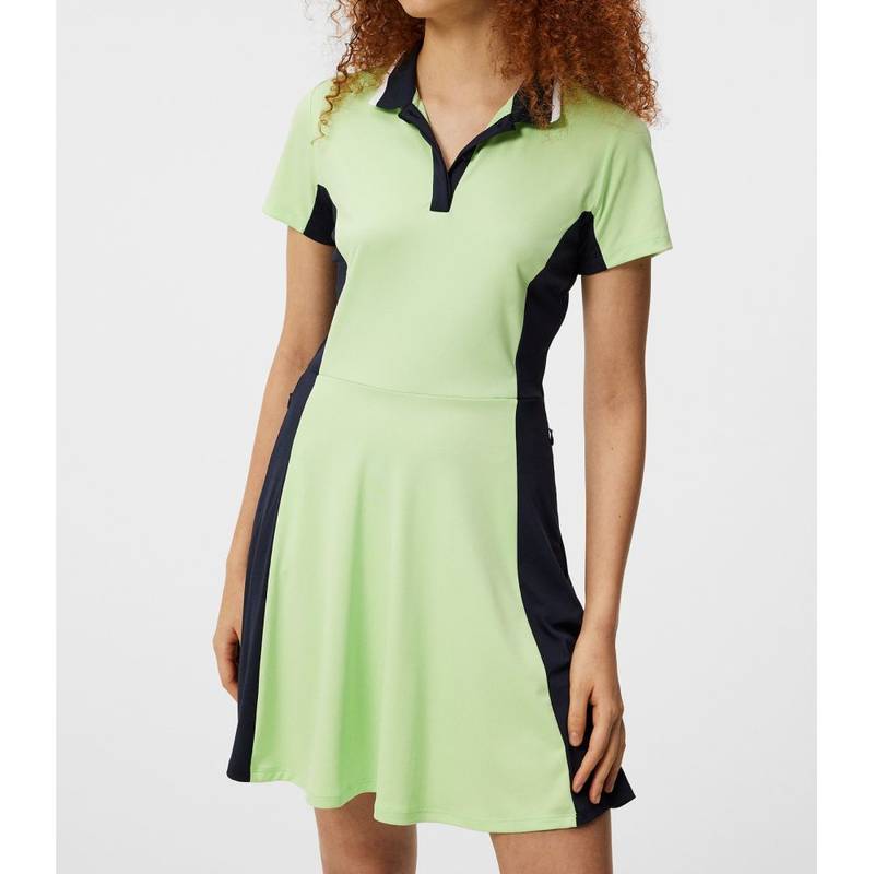 Obrázok ku produktu Dámské šaty J.Lindeberg Golf Dolores zelené