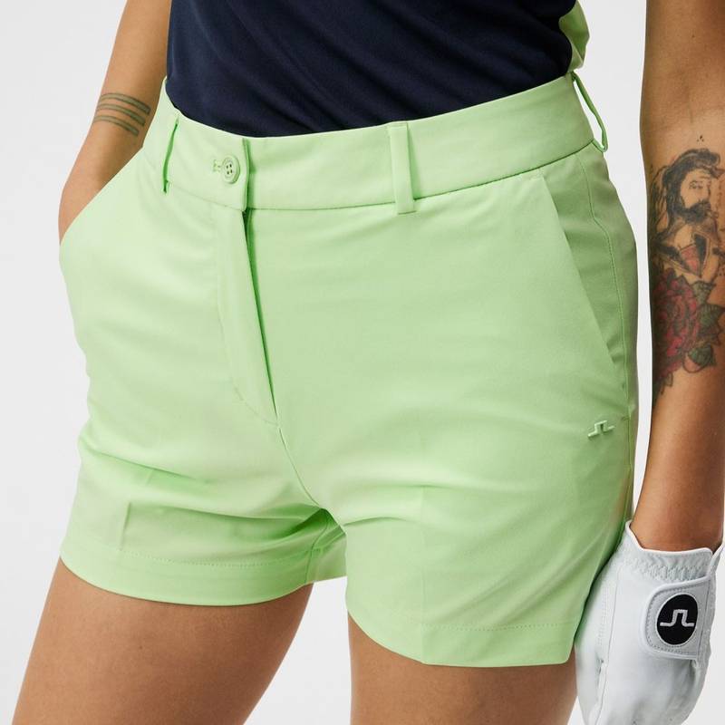 Obrázok ku produktu Dámské šortky J.Lindeberg Golf Gwen zelené