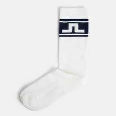 Obrázok ku produktu Dámske ponožky J.Lindeberg Lei biele s farebným logom