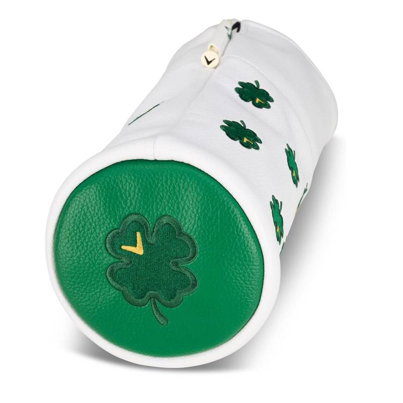 Obrázok ku produktu Obal na golfové palice - Headcover Callaway  na driver, Limitovaná edícia Lucky Barrel, bielo zelený
