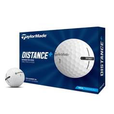 Obrázok ku produktu Golfové míčky Taylor Made Distance+, bílé, 3-balení