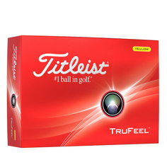 Obrázok ku produktu Golfové loptičky Titleist TruFeel 24, žlté, 3-balenie