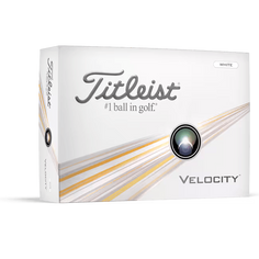 Obrázok ku produktu Golfové loptičky Titleist Velocity 24, White/Biele, 3-balenie