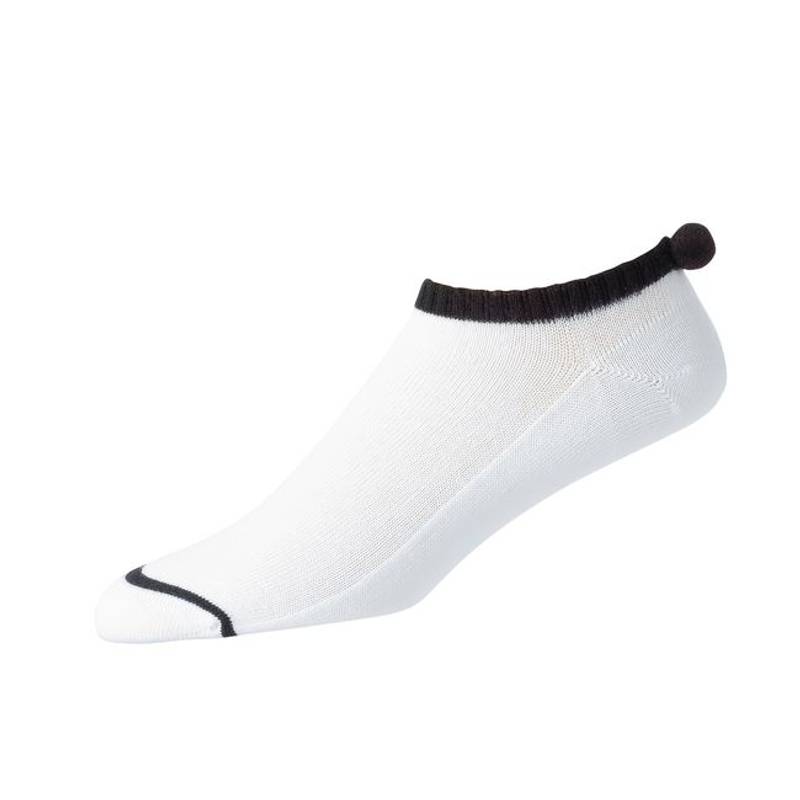 Obrázok ku produktu Ponožky Footjoy dámske ProDry LW Pom Pom bielo/čierne