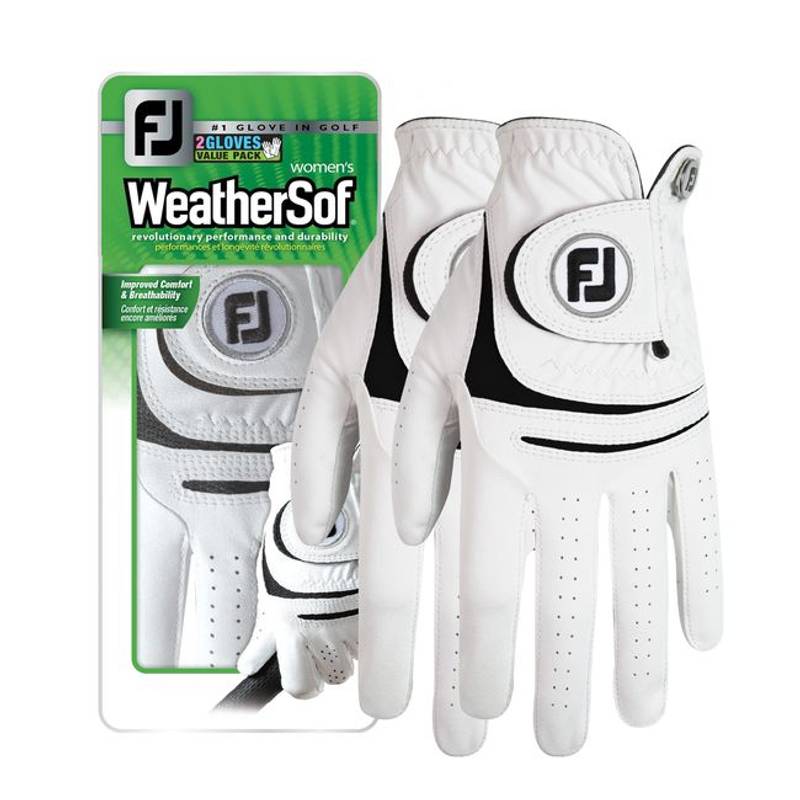 Obrázok ku produktu Dámská golfová rukavice Footjoy  WeatherSof,  na levou ruku - 2-bal.