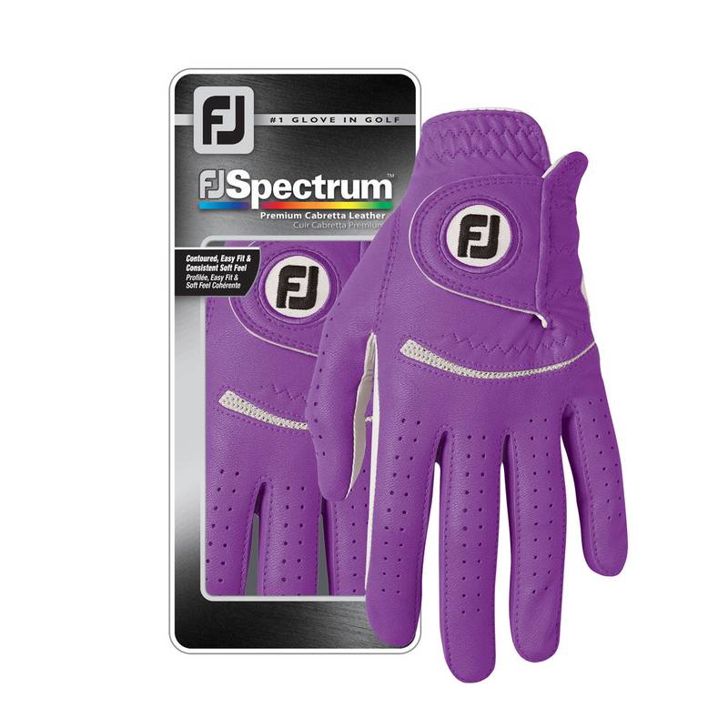 Obrázok ku produktu Dámska golfová rukavica Footjoy Spectrum pravácka/na ľavú ruku fialová