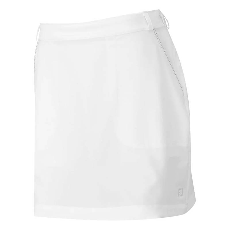 Obrázok ku produktu Women's skirt Footjoy LTW Stretch Woven with Dot Print Trim white