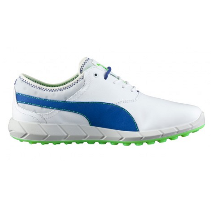 Obrázok ku produktu Pánske golfové topánky Puma Golf IGNITE biele/modré
