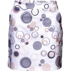 Obrázok ku produktu Dámska sukňa Girls Golf PHANTASY CIRCLES biela/šedé bubliny