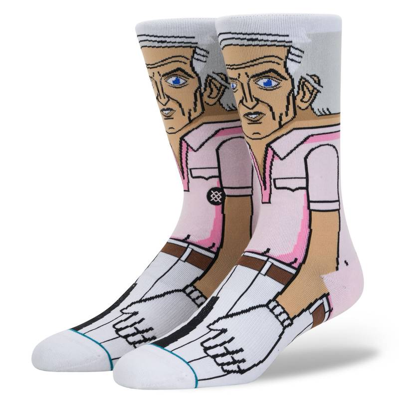Obrázok ku produktu Pánske ponožky Stance Judge bielo-ružové