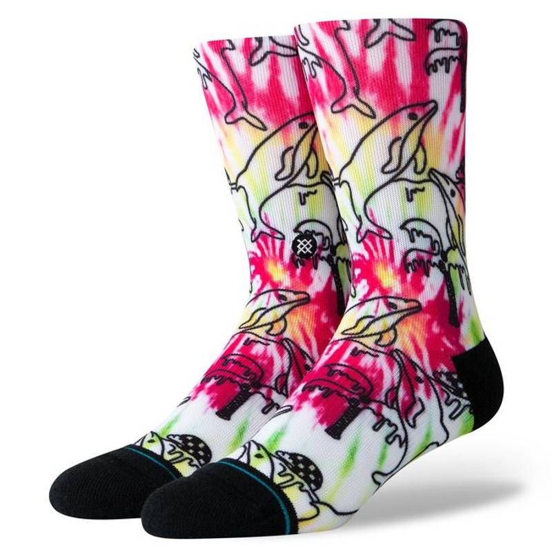 Obrázok ku produktu Pánske vysoké ponožkySTANCE DOLPHIN FRIENDS viacfarebné