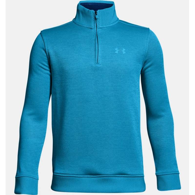 Obrázok ku produktu Juniorská mikina Under Armour golf Boys Storm Sweaterfleece QZ modrá