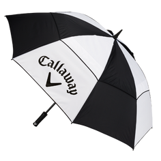 Obrázok ku produktu Unisex dáždnik Callaway Golf Clean 60 DBL čierno-biely s logom Golf Centrum