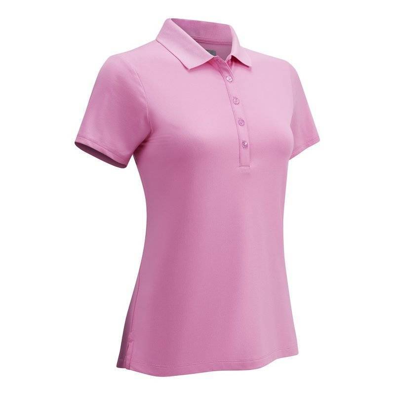 Obrázok ku produktu Juniorská polokošeľa Callaway Golf Girls Micro Hex Solid fialová