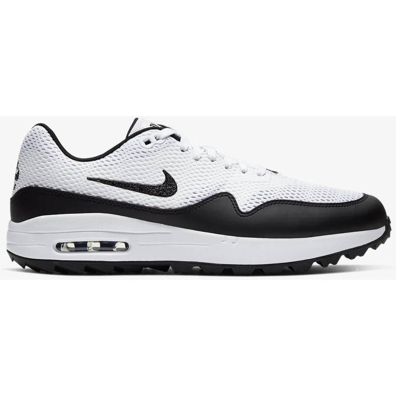 Obrázok ku produktu Pánske golfové topánky Nike Golf Air Max 1 G bielo-čierne