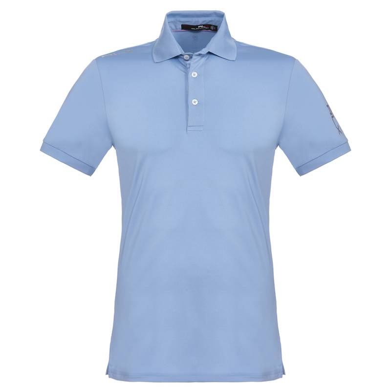 Obrázok ku produktu Mens Polo-Shirt Ralph Lauren RLX PF SS KNIT blue