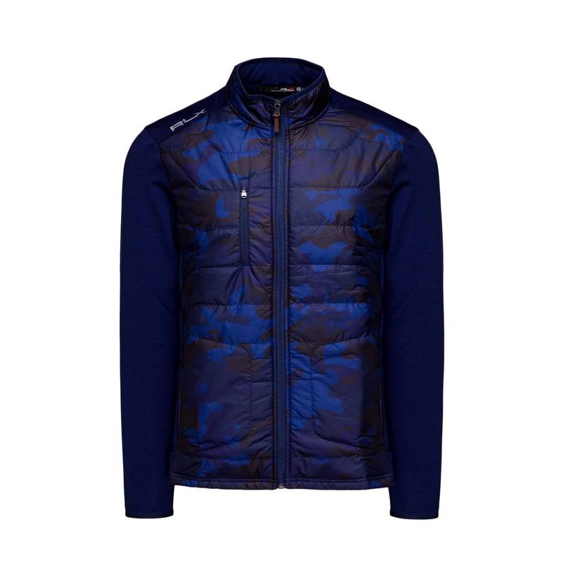 Obrázok ku produktu Pánská bunda Ralph Lauren RLX FZ MN M1 KNIT modrá