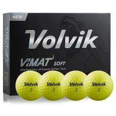 Obrázok ku produktu Golfové loptičky Volvik Vimat Soft - Žltá, 3 -balenie