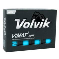 Obrázok ku produktu Golfové loptičky Volvik Vimat Soft - Modrá, 3 -balenie