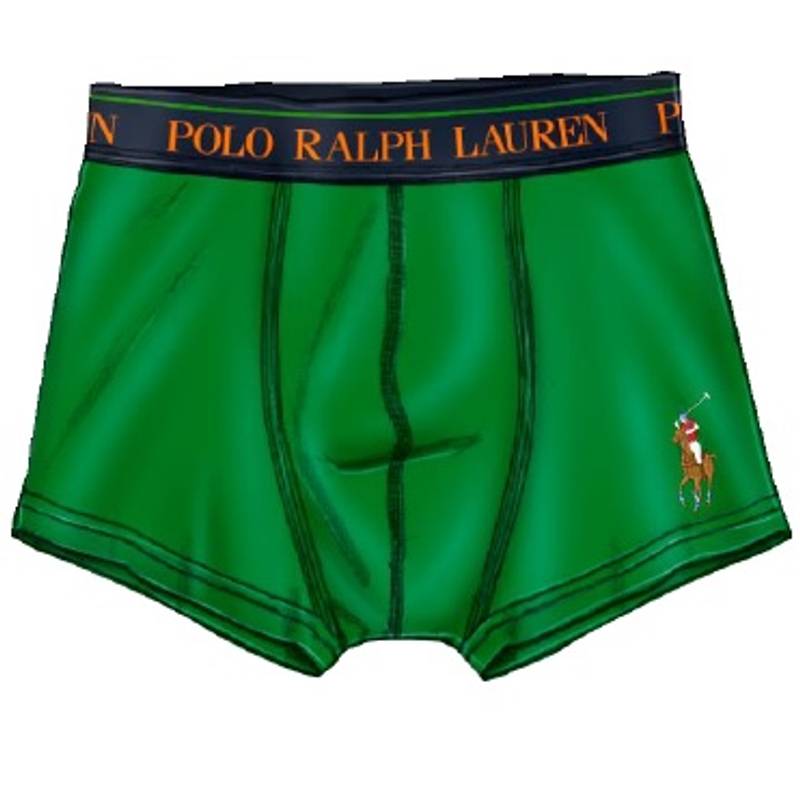 Obrázok ku produktu Mens boxer shorts Ralph Lauren Polo Solid green