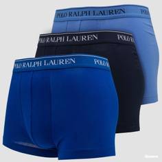 Obrázok ku produktu Pánske boxerky Ralph Lauren Polo Classic Trunk 3-Pack modré