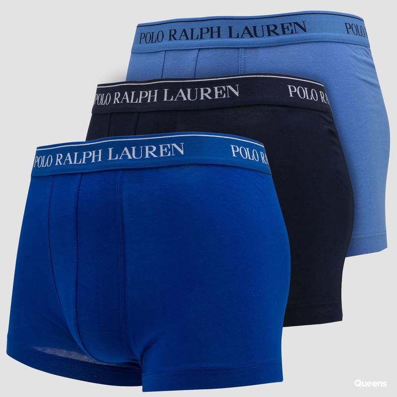 Obrázok ku produktu Mens boxer shorts Ralph Lauren Polo Classic Trunk 3-Pack blue