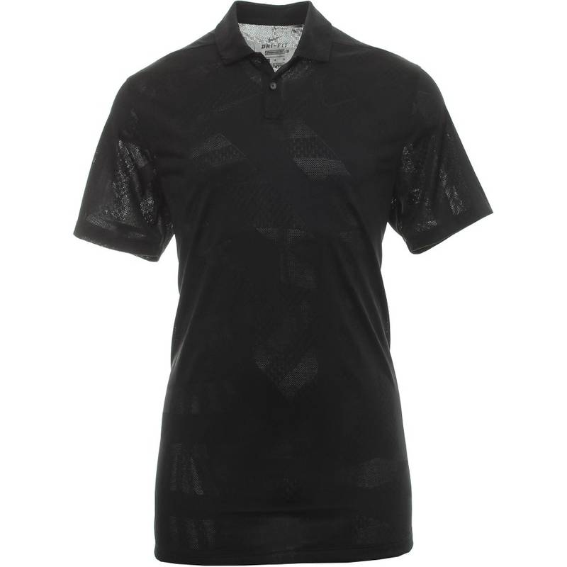 Obrázok ku produktu Pánska golfová polokošeľa Nike Golf DRY Jacquar Polo čierna