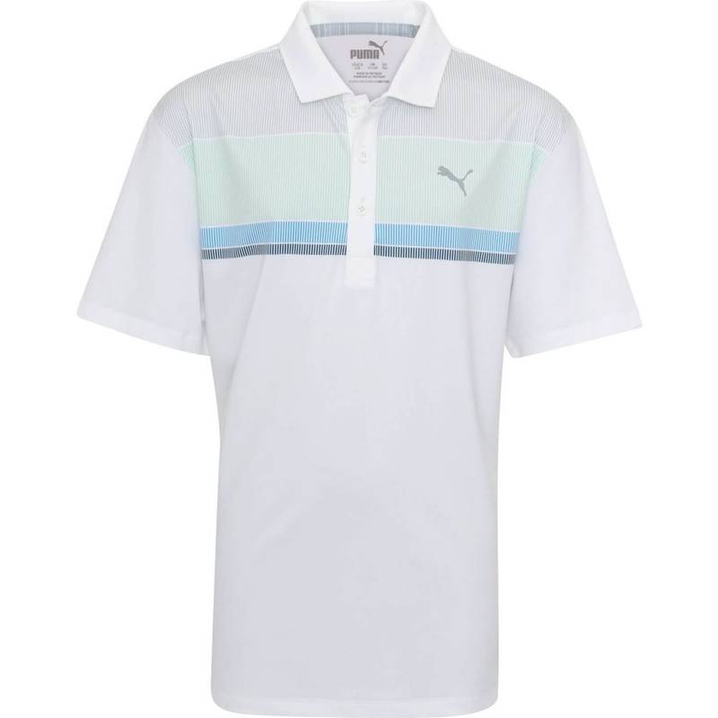 Obrázok ku produktu Junior Polo-Shirt Puma Golf Boys Road Map Polo white