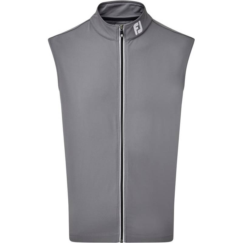 Obrázok ku produktu Pánská vesta Footjoy FULL ZIP KNIT šedá