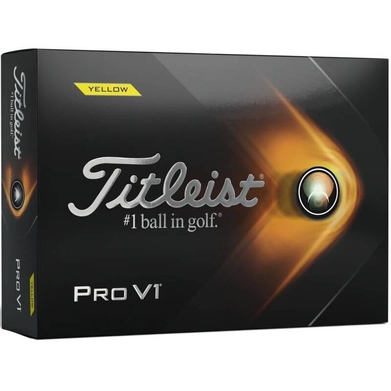 Obrázok ku produktu Golfové míčky - Titleist ProV1 21, 3-balení žluté